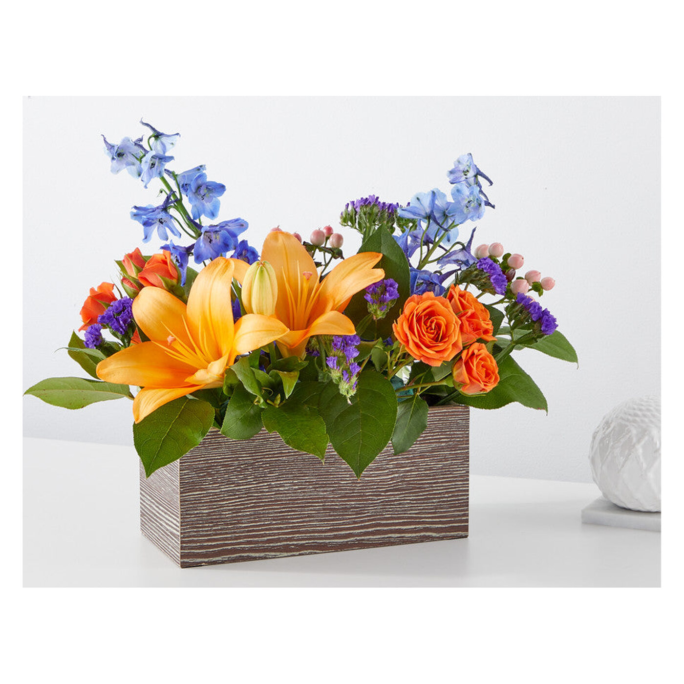 Radiant Citrus Box Bouquet