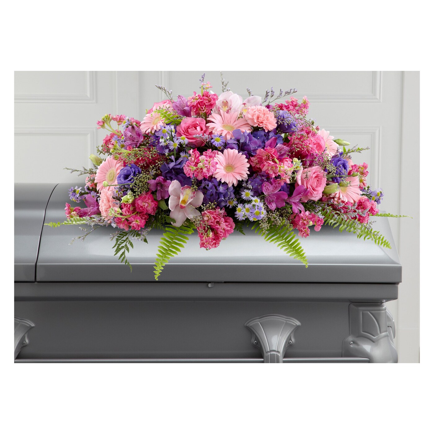 Glorious Garden Casket Spray
