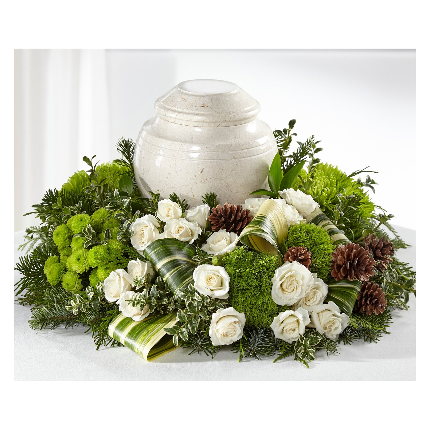 Precious Evergreen Cremation Adornment