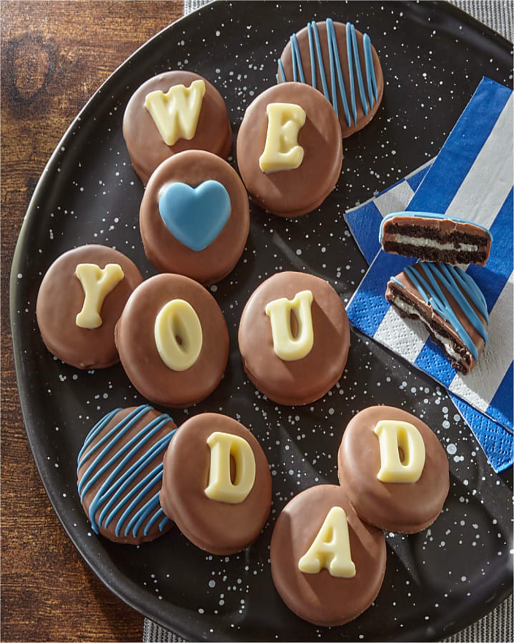We Love Dad Belgian Chocolate Covered OREO Cookies
